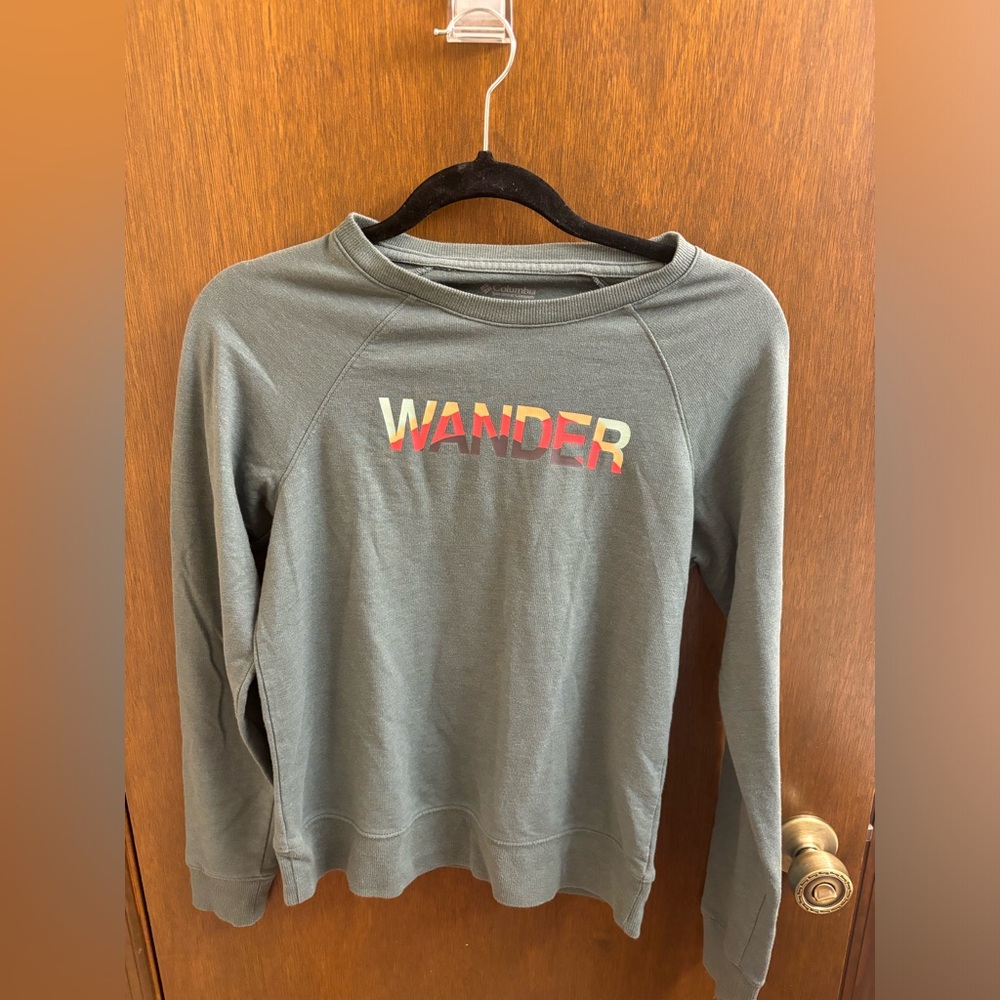 Columbia Green Sweatshirt